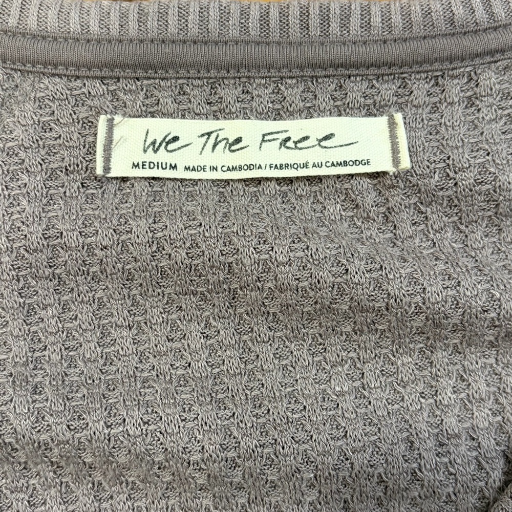 Free People We the Free Santa Clara Thermal Top - Picture 2 of 7